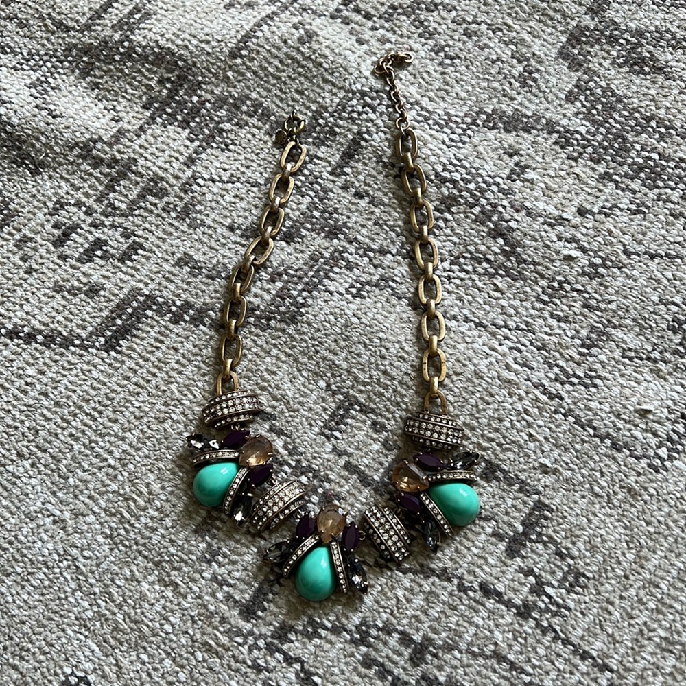 J.Crew rhinestone necklace